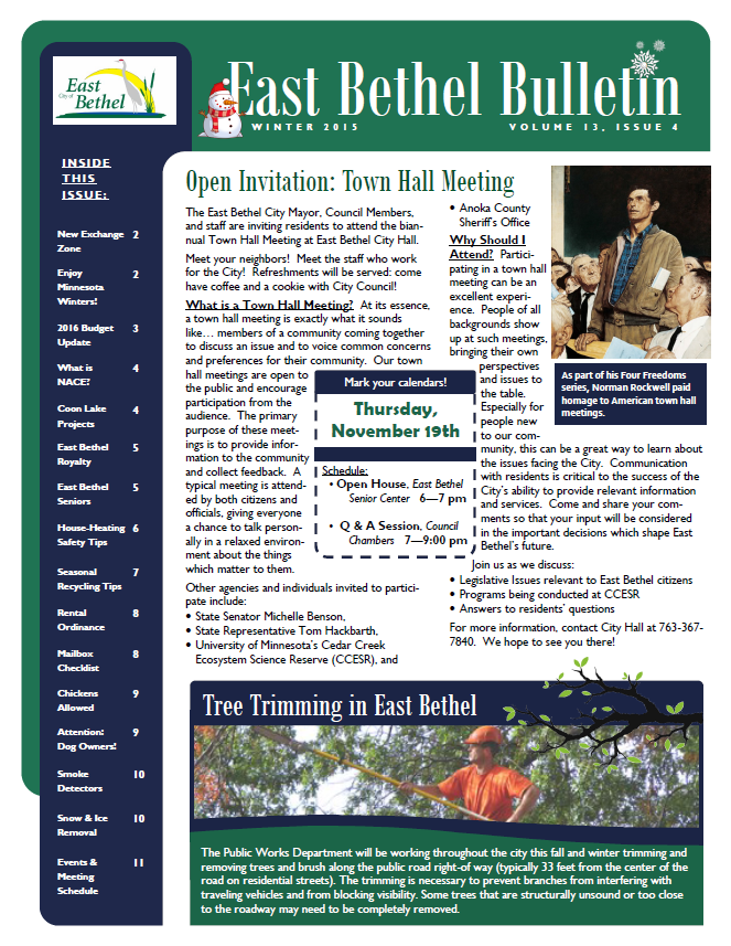 East Bethel Bulletin